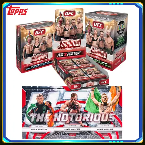 Official 2026 Topps Stadium Club UFC Premium Mixed‑Martial‑Arts Fighter Rare Autograph Collectible Trading Cards Gift