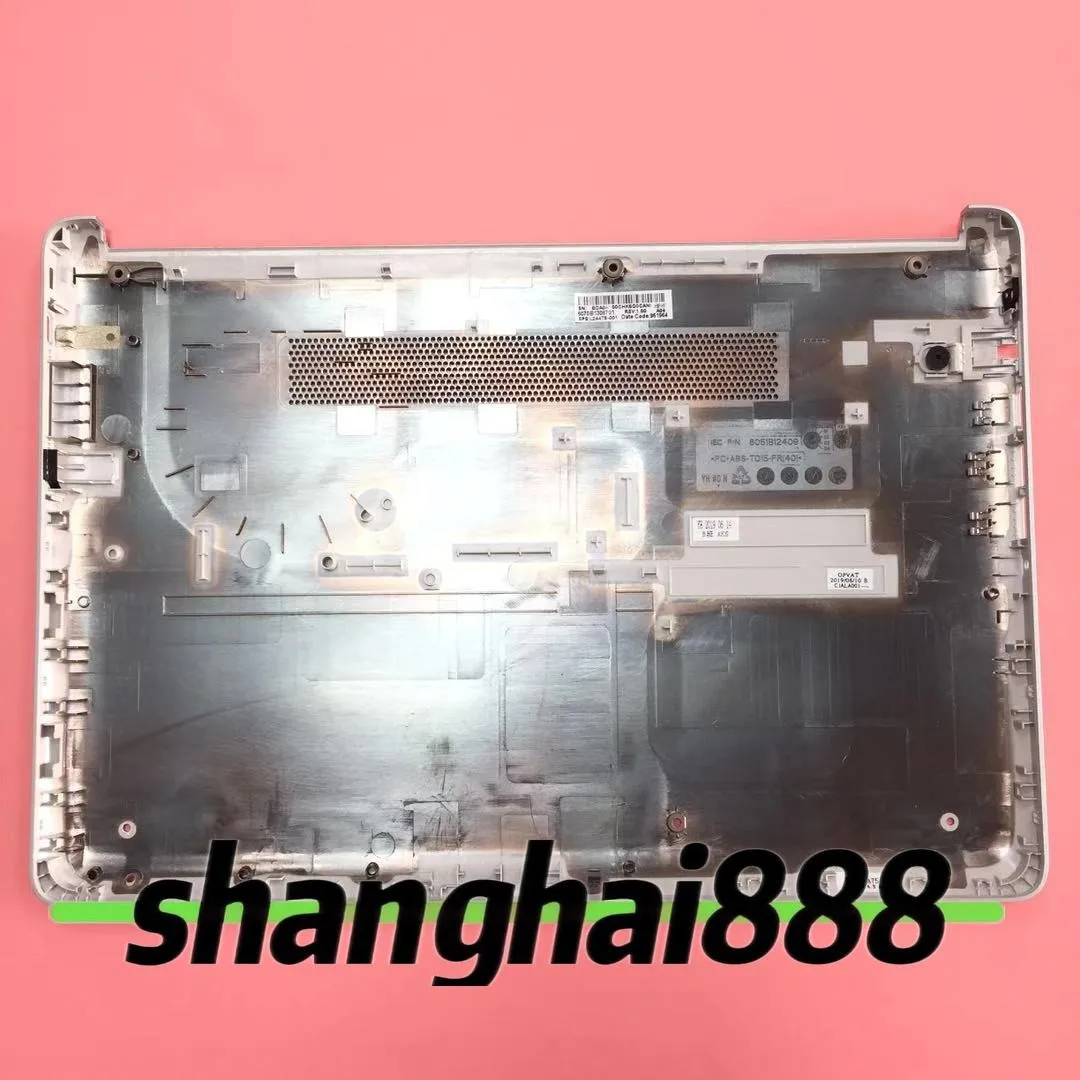 NEW For HP 14-CF 14-DK 14-DF 14S-CR Bottom Base Case Cover L24478-001 silver