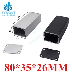 Aluminum Project Box Enclosure Case Electronic DIY Instrument Case 80x35x26mm PCB Project box