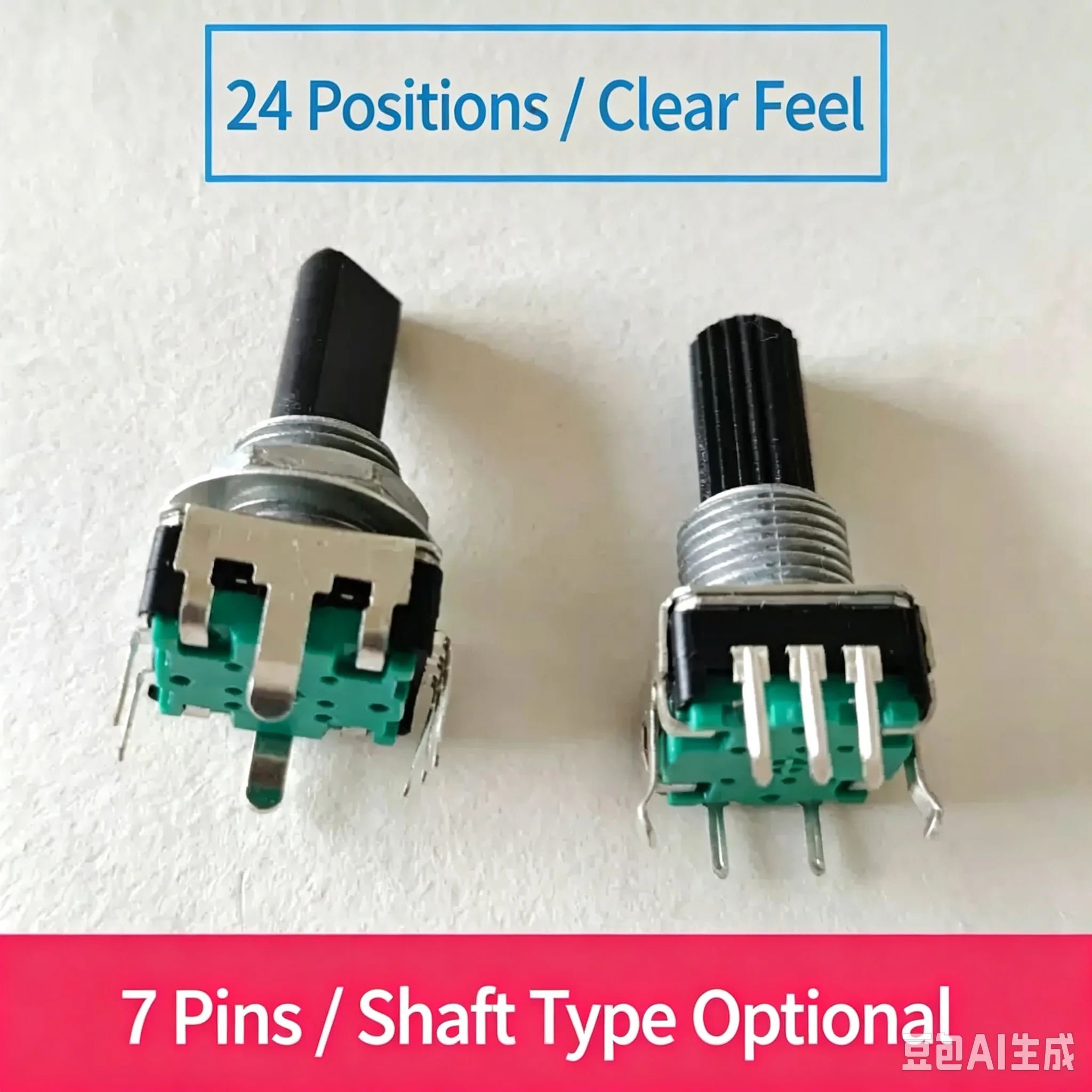 Suitable for Behringer X32 M32 Mixer Accessory, Push‑to‑Click 360° Rotatable Adjustment Potentiometer