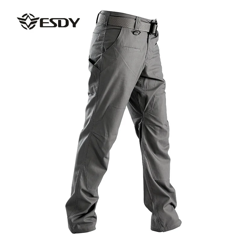 

Men Outdoor Waterproof Quick Dry Wear Resisting Pants Spring Climbing Hiking Camping Cotton Thick Military Tactical Long Trouser