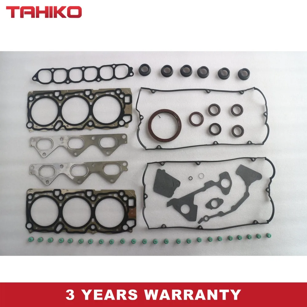 FULL HEAD OVERHAUL ENGINE GASKET Set Fit For Mitsubishi Shogun Pajero Montero 6G74 V6 DOHC VRS
