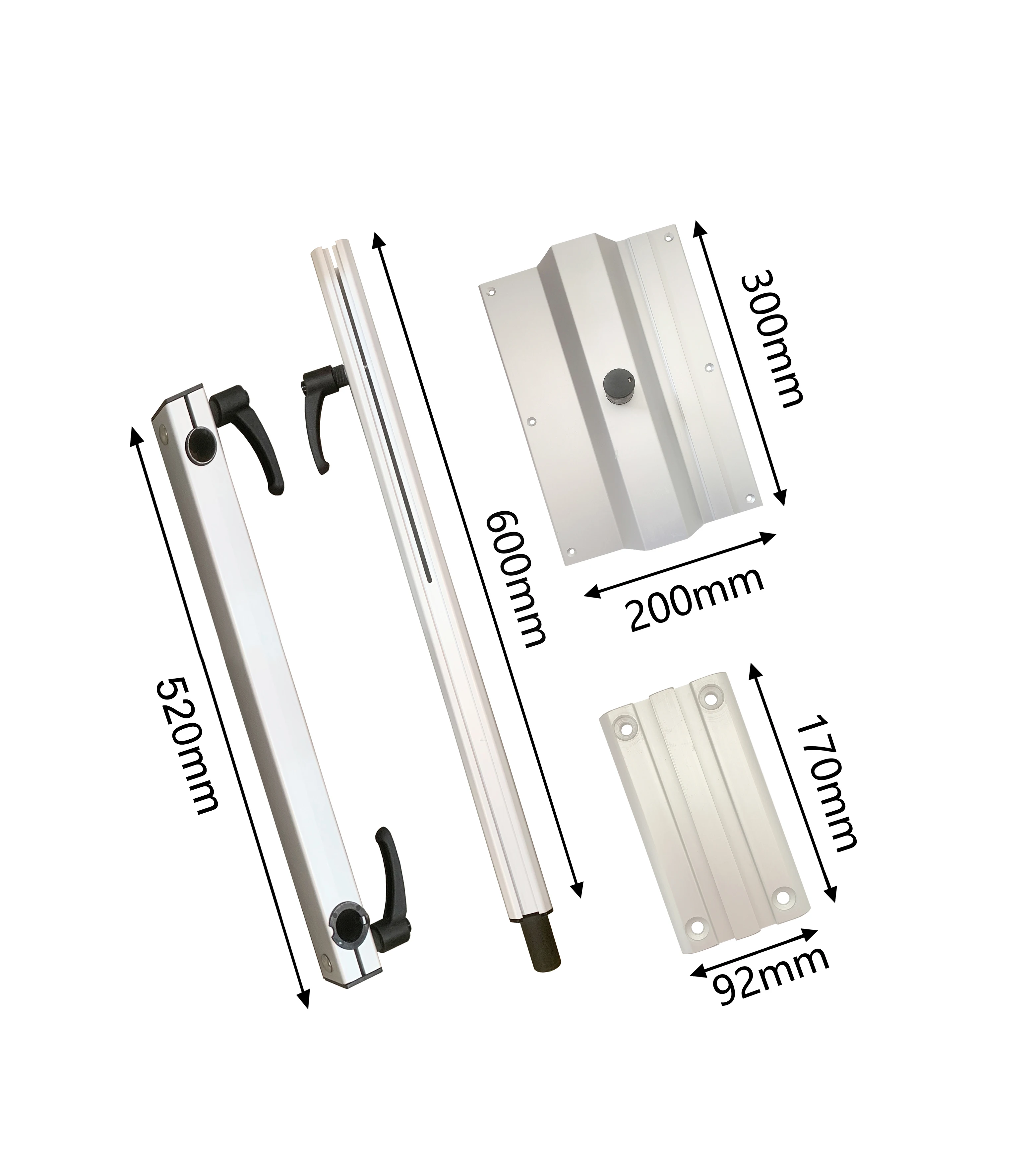

COMPAKS Hot Sale Caravan Parts Height Adjustable Folding Table Leg for Motorhome Camper