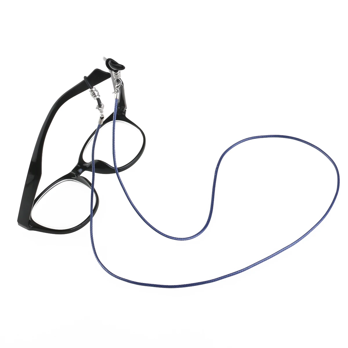

Eyeglass Chain Wax Cord Holder Adjustable Silicone Ends Metal Coils Simple Fashion Great Decoration Non Eyeglass Chain Lanyard