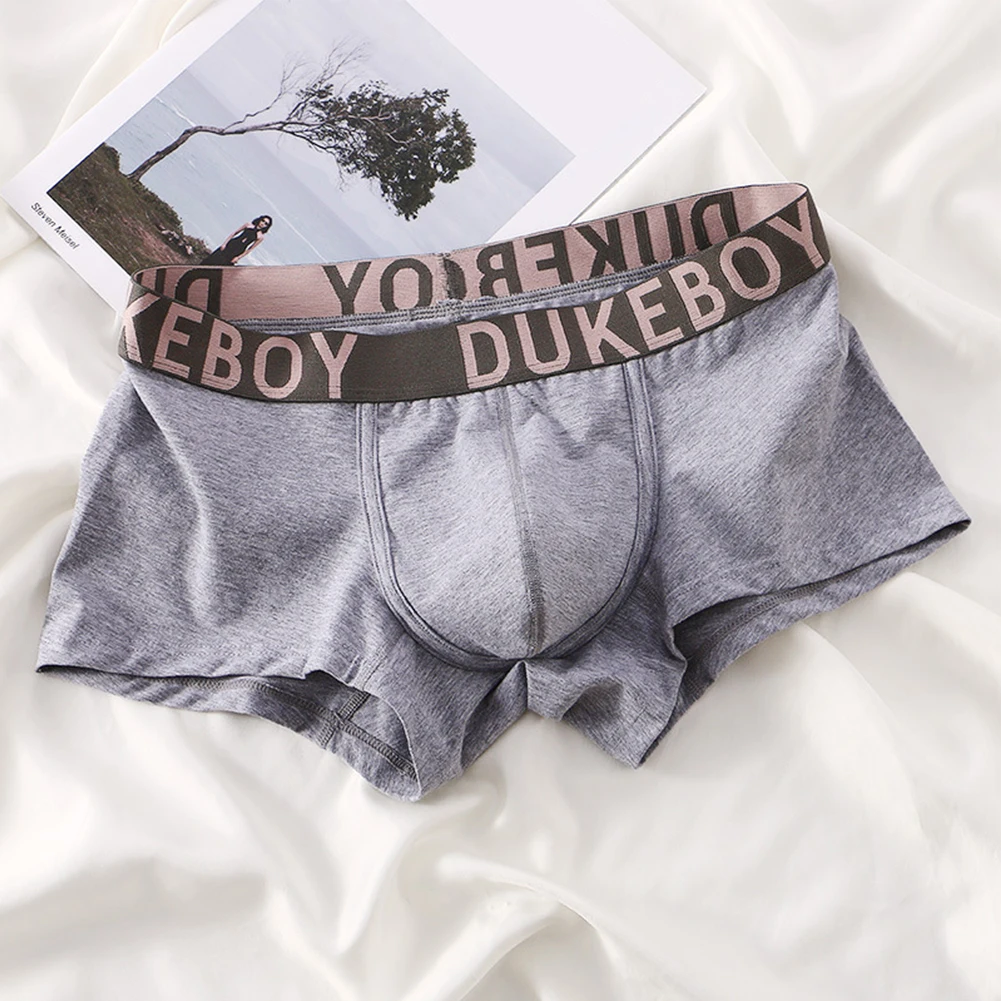 

1pc Underwear Cotton Blend Boxer Mens Low Rise Pouch Boxers Shorts Sports Panties Man Comfortable Underpants