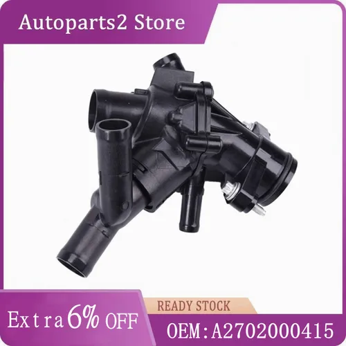 Imagen 1 del producto 2702000315 2702000415 2702000615 2702002200   A 2702000615   A 2702000315   Termostato de motor turbo para Mercedes Benz CLA250 CLA45 AMG