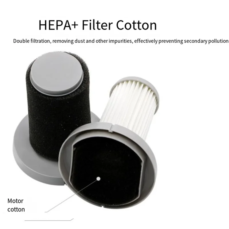 A74G-untuk Deerma DX700/DX700S Filter Penyedot Debu Filter Spons Katun Filter Sikat Aksesori HEPA