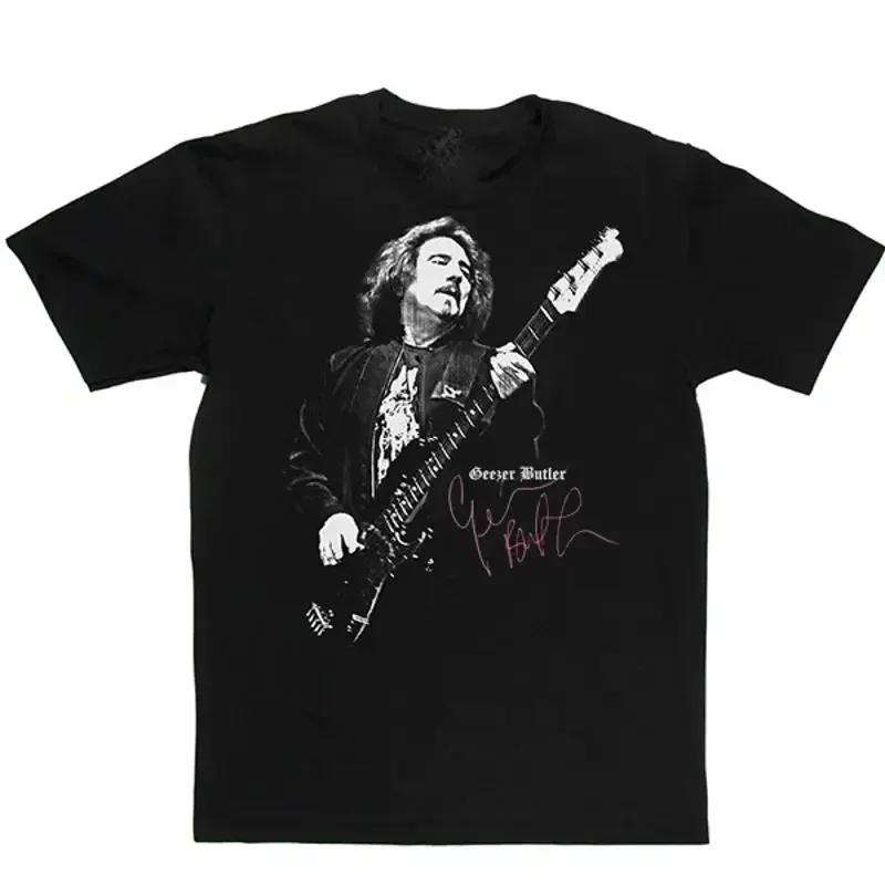 Vintage Geezer Butler Music Star Heavy Cotton Black S 4Xl T Shirt J818