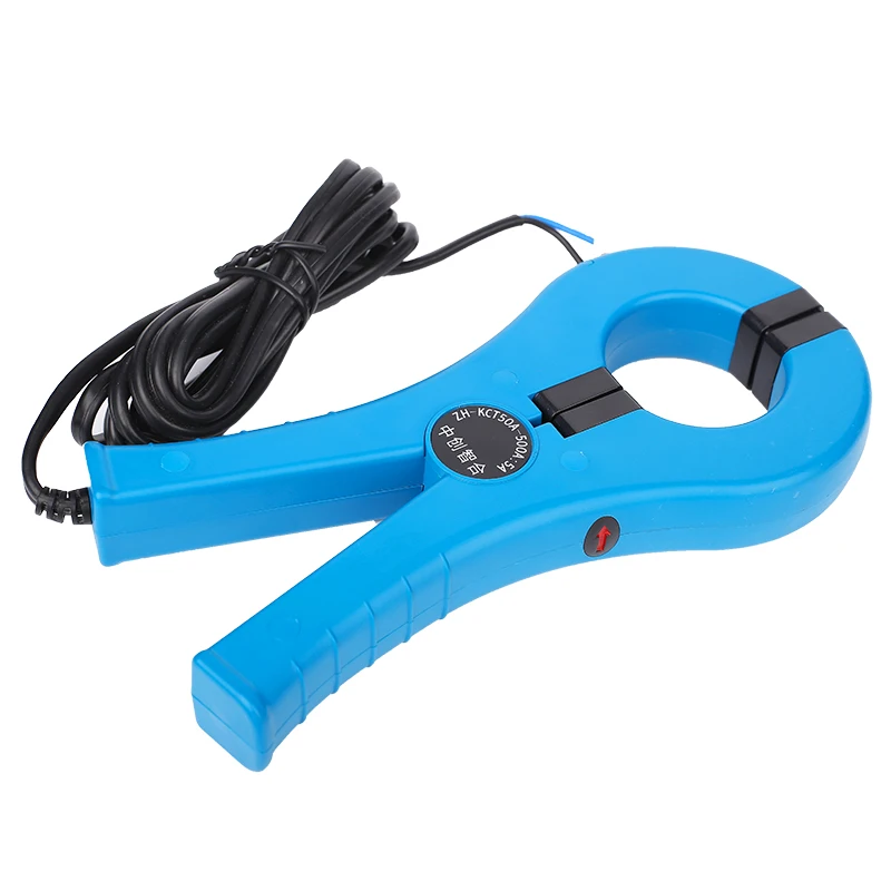 

AC 1000A Handheld Clamp High Current Transformer Open AC Detection 500A: 5A1A Output High Precision