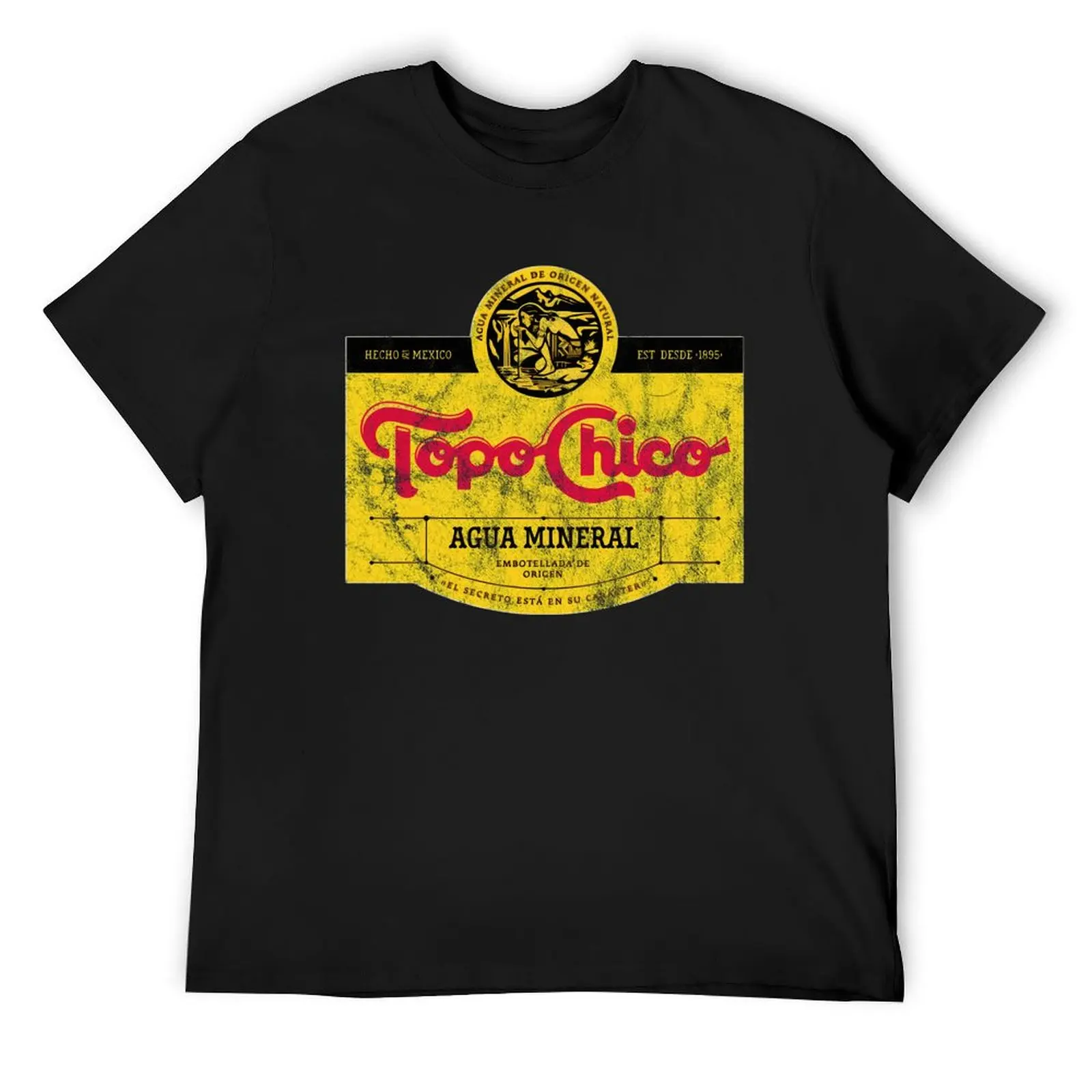 

Topo Chico Agua Mineral Worn And Washed Logo (Sparkling Mineral Water) T-Shirt
