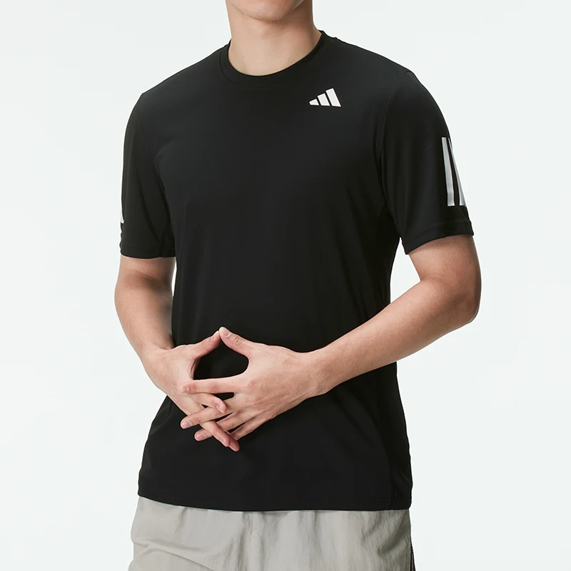 

Мужская футболка Adidas Club Smu3S, быстросохнущая спортивная футболка с короткими рукавами Is2296