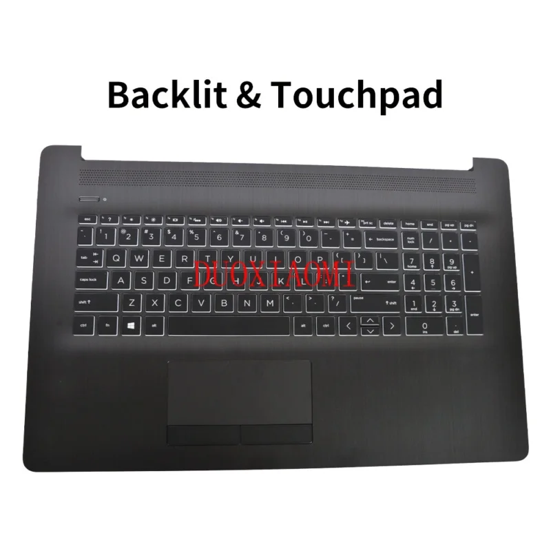 

New For HP 17-CA 17-BY17-BY0063cl Palmrest Backlit Keyboard & Touchpad L22749-001