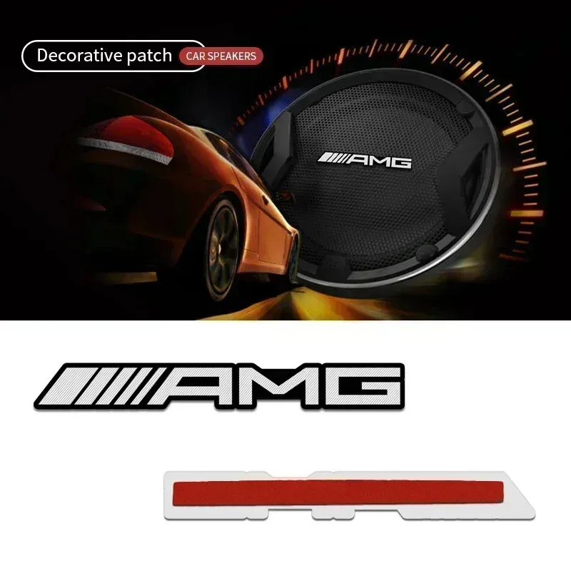 10pcs car audio decorate 3D Aluminum Badge Emblem Sticker For Mercedes Benz AMG W212 W204 W211W168 W213 W205 W210 W108 W124