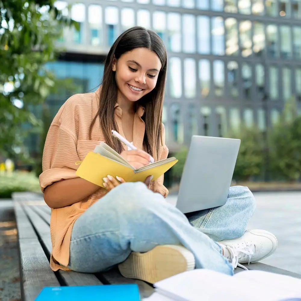 A6 Pastel Colored Mini Hardcover PU Leather Lined Notebooks with Built-in Pen Holder, 50 Sets, 3.5 x 5.5 Inch, College Ruled for