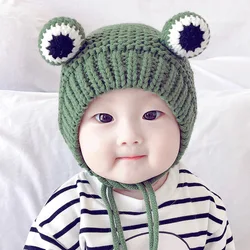 Gorros bonitos de dibujos animados para bebé, gorro infantil para niño y niña, turbante, Otoño e Invierno