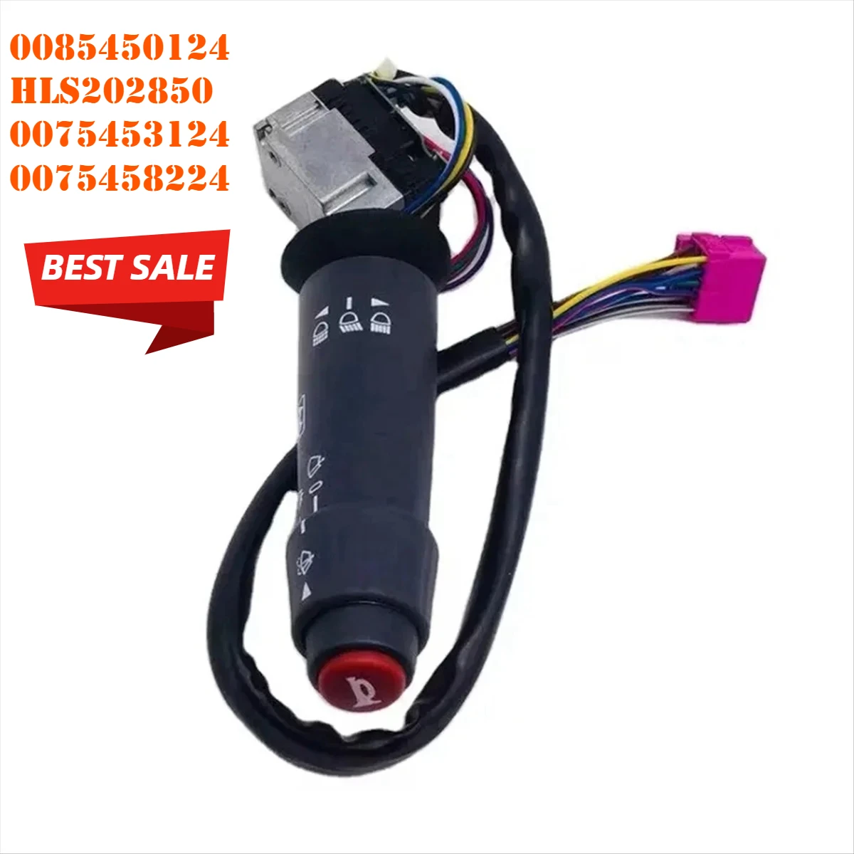 

Комбинированный переключатель управления указателями поворота 0085450124 HLS202850 0075453124 0075458224 7332022000 01006600 для Mercedes-Benz-L16A