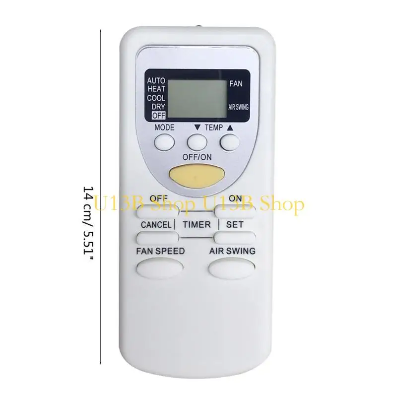 Air Condicionador ar -condicionado U13B Controle remoto adequado para cspw9kka csyw9dke