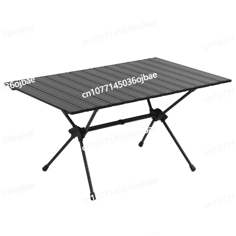 Aluminum Alloy Camping Table Extended 90CM Outdoor Lift Folding Portable Egg Roll Table