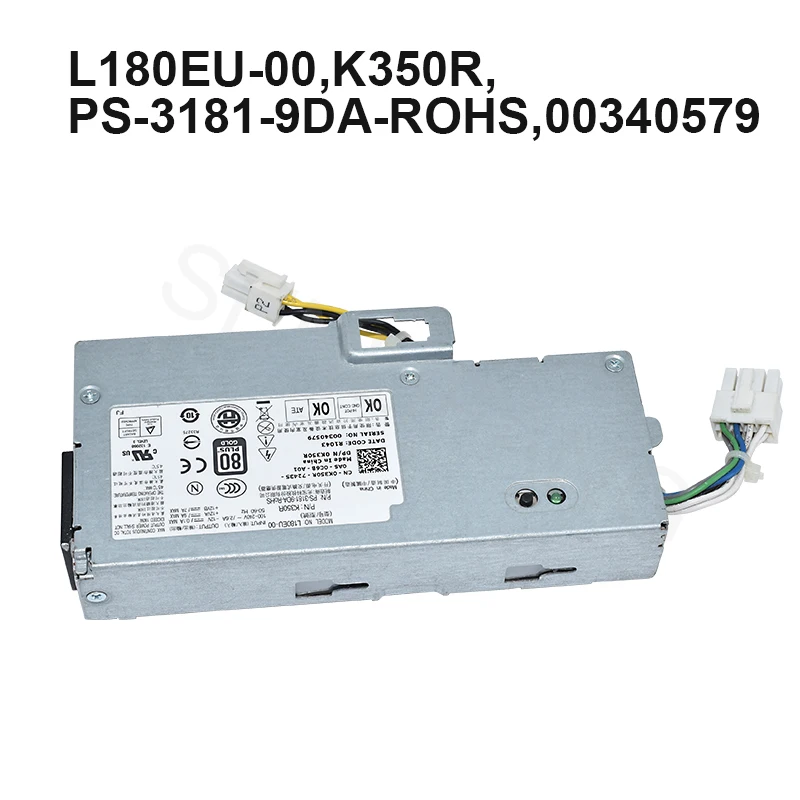 Quality 100% desktop power supply For 780 L180EU-00 K350R 0K350R PS-3181-9DA-RoHS Fully tested Refurbished Condition