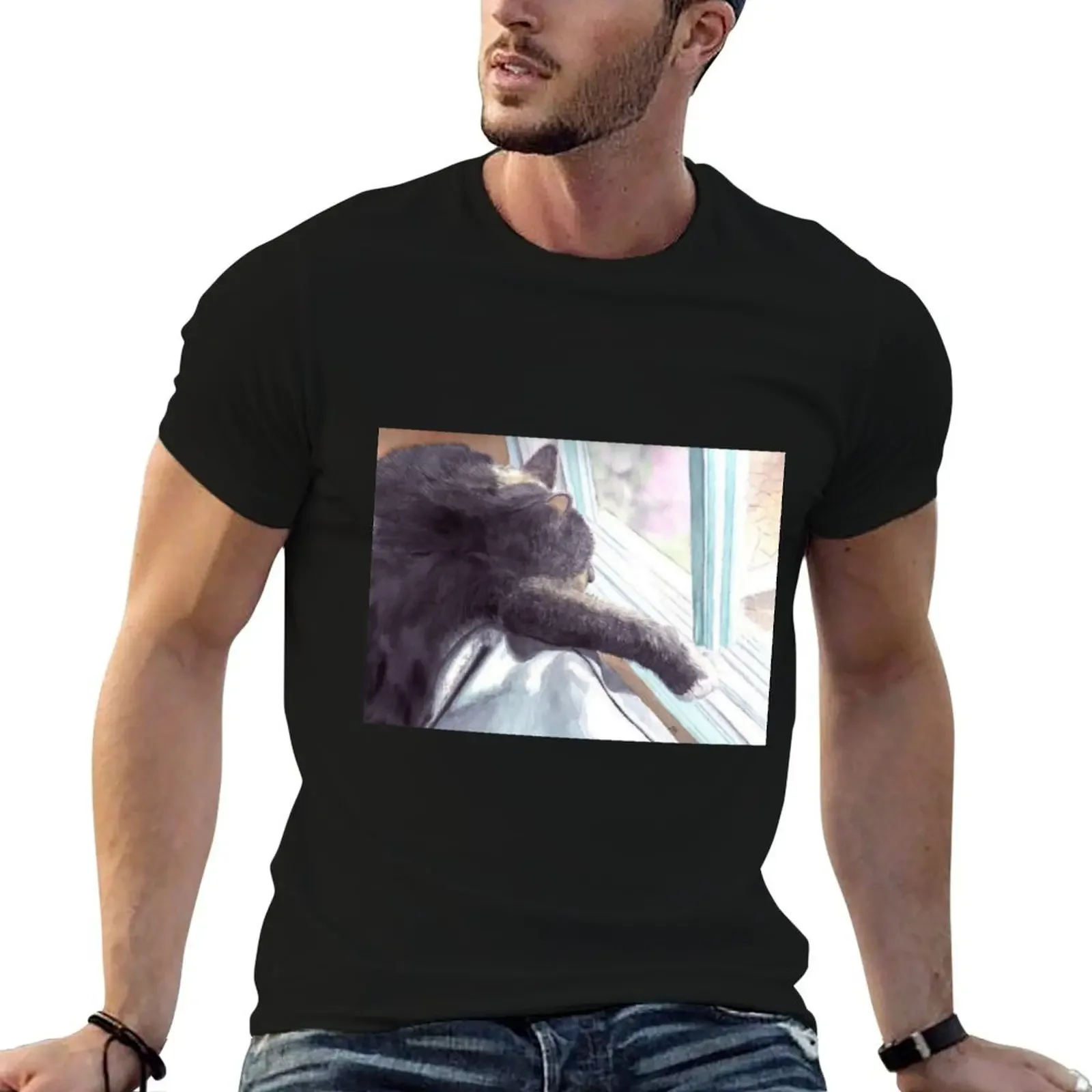 

Lazy Daisy T-Shirt football t shirt anime shirt Blouse cotton man t-shirts mens clothing