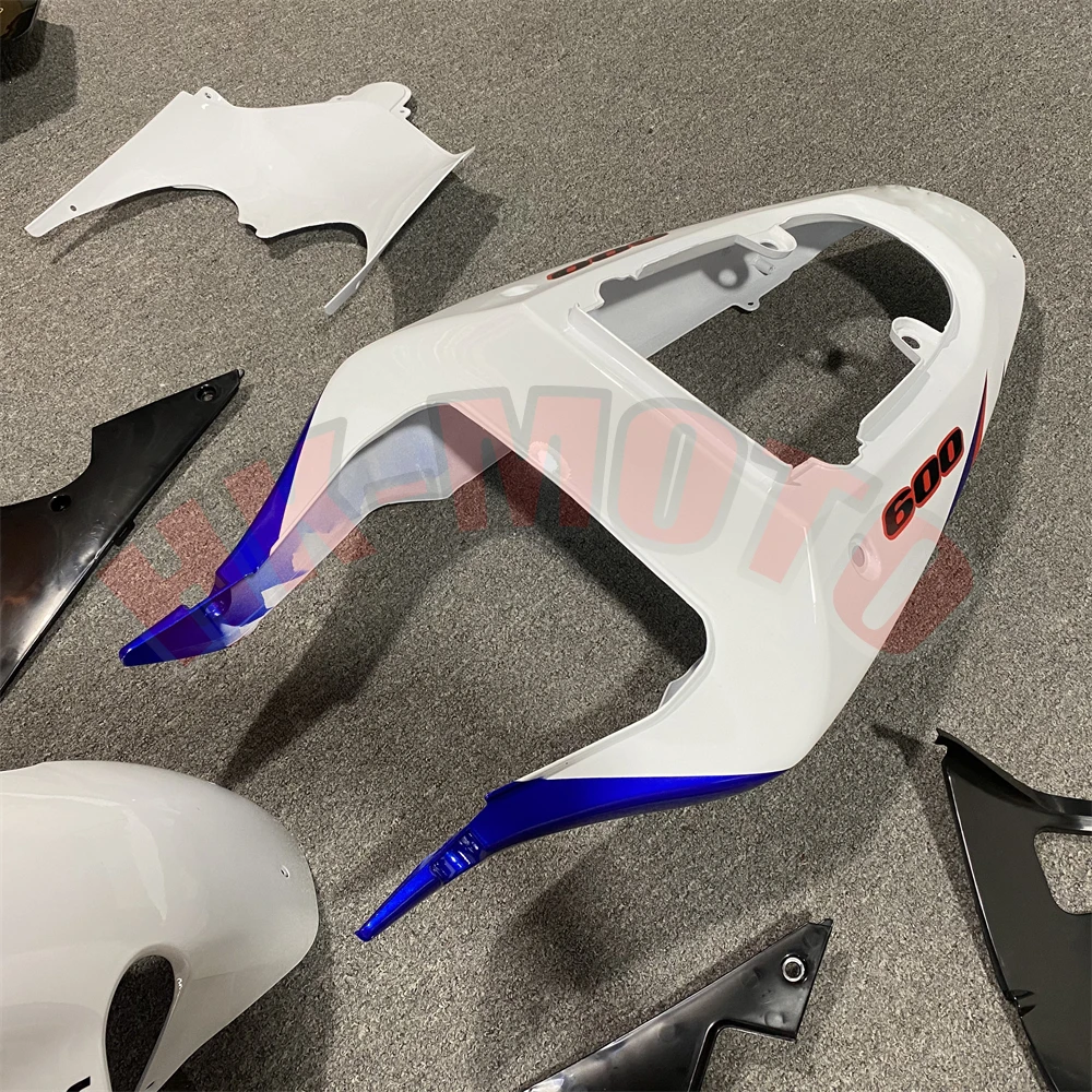 Motorcycle Fairing Kit Fit For GSX-R 600 750 GSXR600 GSXR750 2001-2003 K1 K2 K3 Bodywork Set High Quality Abs Injection White