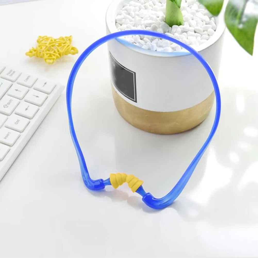 Plugue de ouvido com cancelamento de ruído com headband Substituição de proteção auditiva Construção antiderrapante Confortável Sleeping Ear Plug para trabalho, 2pcs