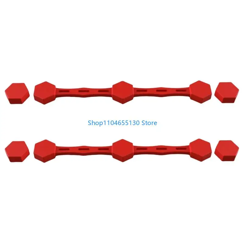 2 stks luchtfriteuten papieren clip set siliconen magnetische gespen keukengereedschap voor bakken