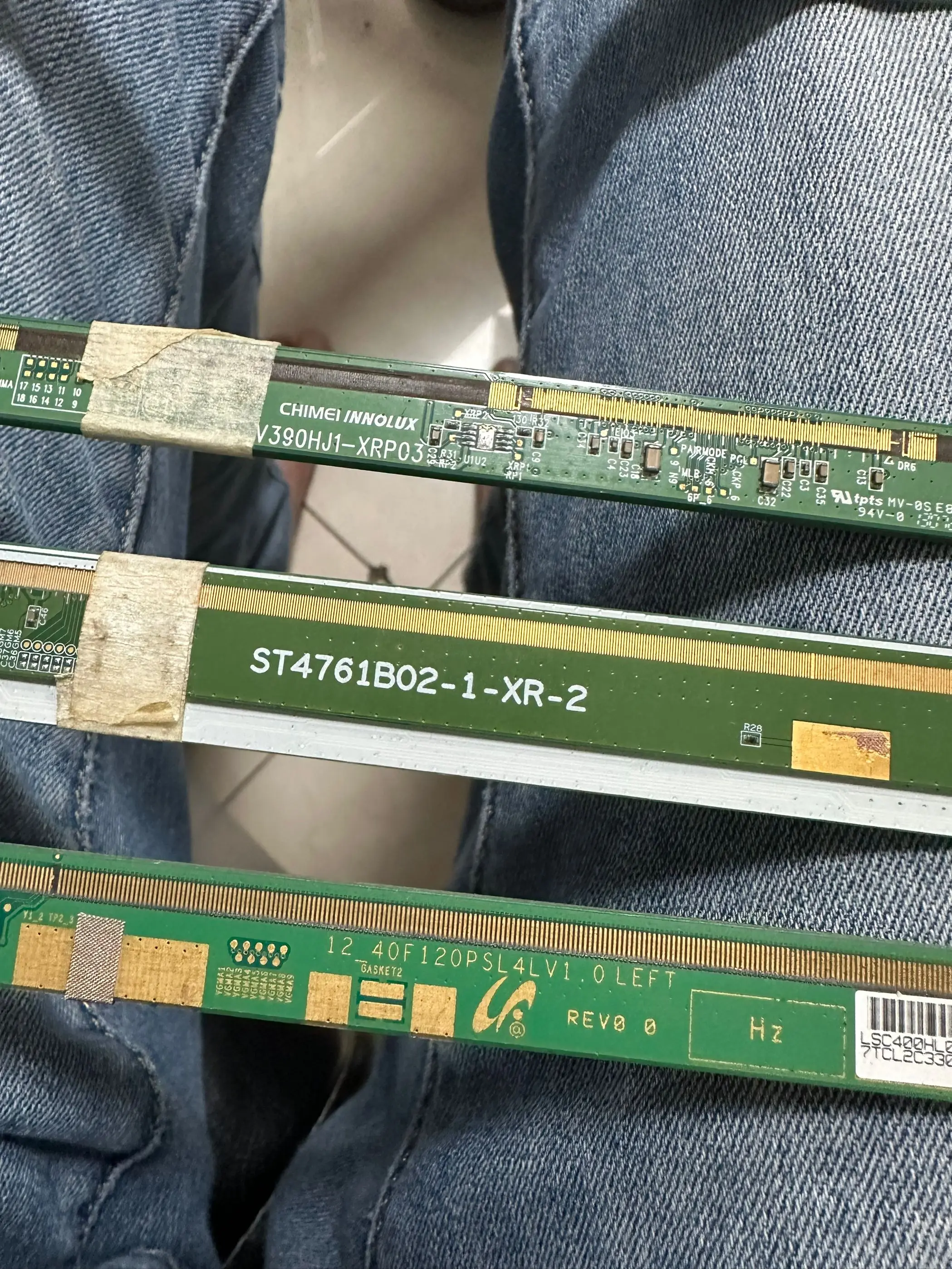 Original edge board V390HJ4-XLPE1 V390HJ4-XRPE1 pair