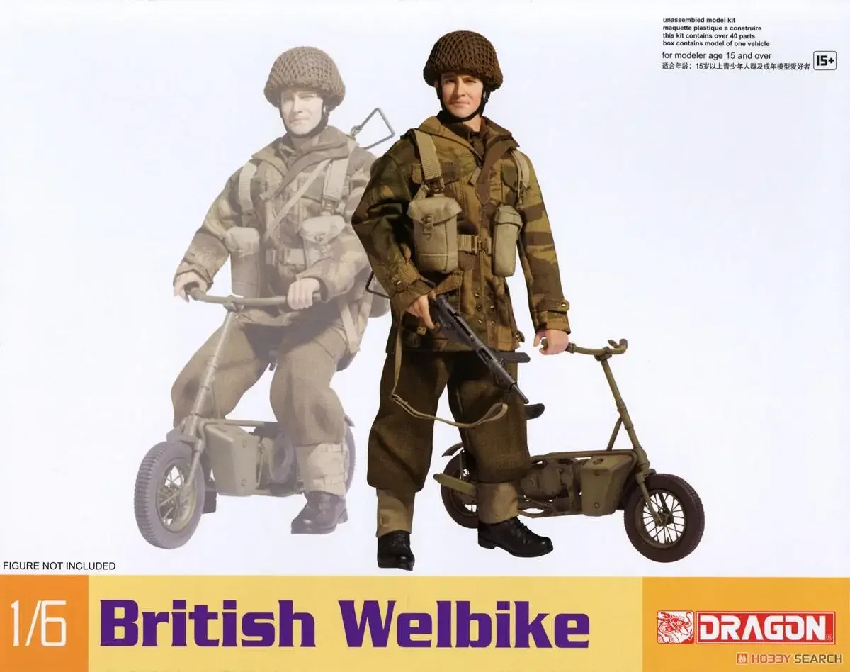 

Dragon 75034 1/6 Scale WW.II British Welbike Model Kit for 12" Action Figures