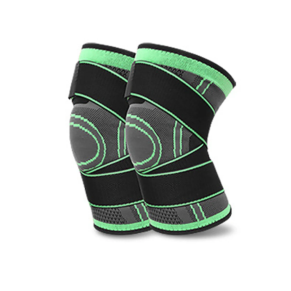 Knee Straps for Knee Protection Outdoor Sports Knitted Cycling Bandage Fitness Playing Ball Pressure Protector