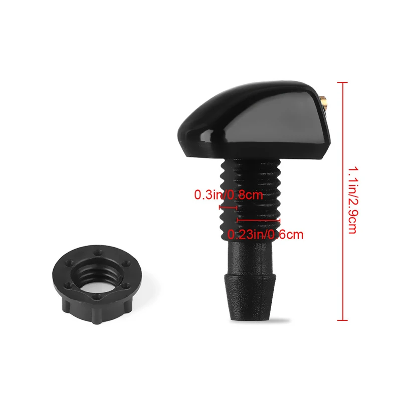 자동차 이중 구멍 앞유리 와셔, 깍지 앞유리 와이퍼 와셔, 깍지 와이퍼 깍지 분무기, 자동차 액세서리