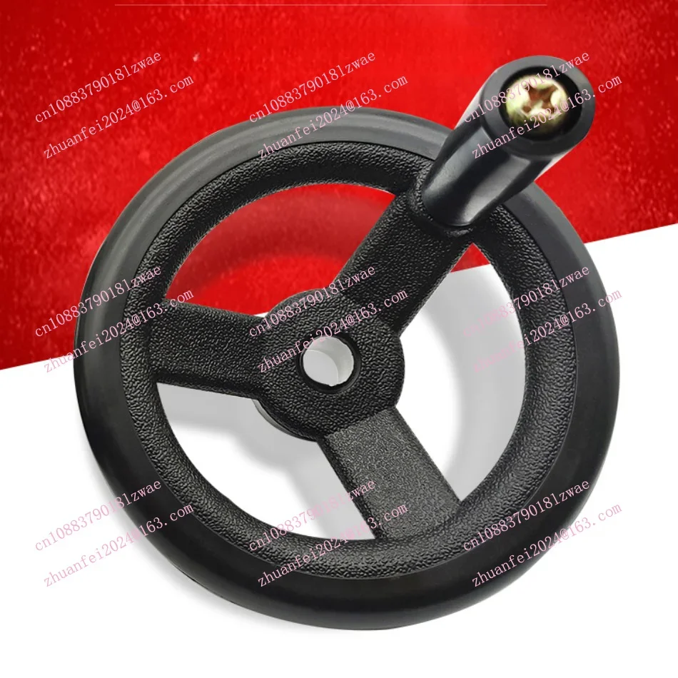 1Set High Quality Milling Machine B125+126 Feed Black Plastic Hand Wheel & 3X B110+B111 Feed Reverse Knob FOR BRIDGEPORT Mill