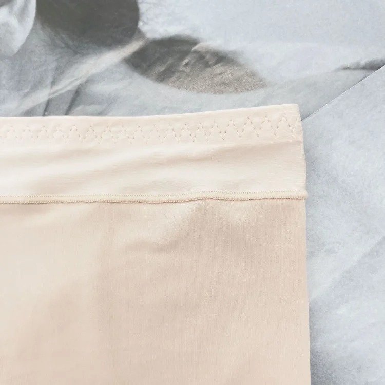 CHUANGERM Nahtlose High-Waist-Shorts für Damen, Bauchkontrolle, Hüftlift, Eisseide, Sicherheitshosen, Sportunterwäsche – Detail 8