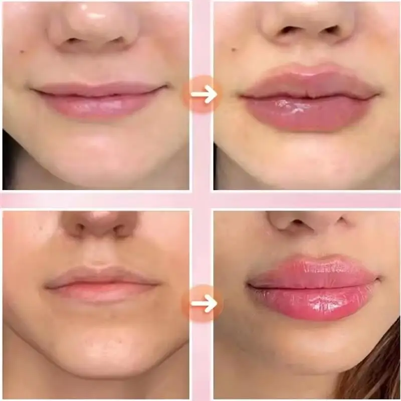زيت سمنة الشفاه تكثيف على الفور يزيد من مرونة الشفاه، يدوم طويلاً، مرطب الشفاه، ملمع الشفاه، مكياج تجميل مثير