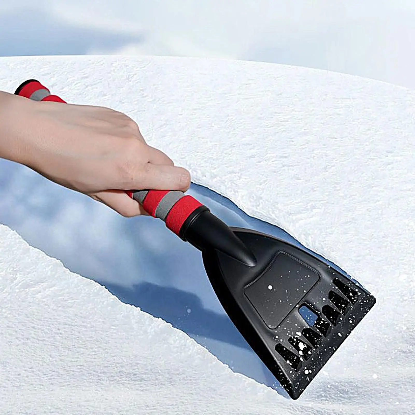 Snow Shovel For Car Multifunctional Portable Auto Supplies Lightweight Snow Shovels For Truck SUV Vehicle Roof Winter Urgency