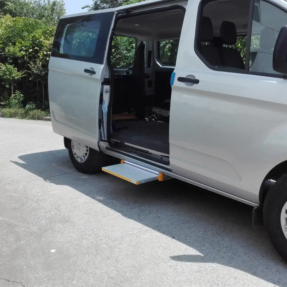 CE Electric Sliding RV Step Entry Door Aluminum 12V 24V for Motorhome Caravan Camper Van Trailer Boat