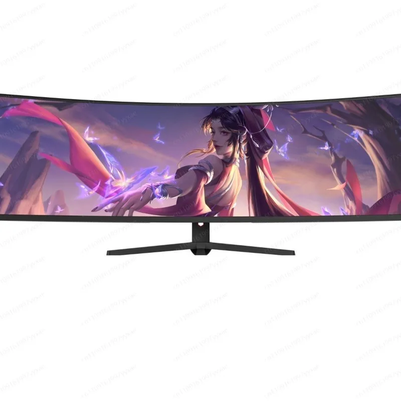 49 Inch 32:9 Ultra Wide Hairtail Screen Monitor Near 4K/5K 165Hz HVA Panel Desktop Computer Display