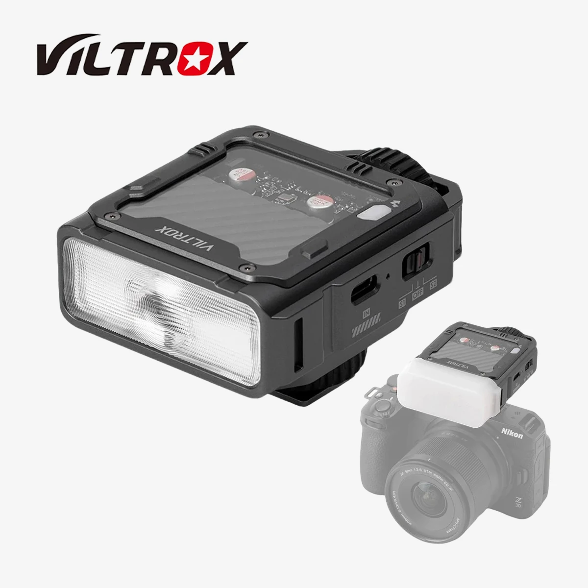 

Viltrox Spark Z3 TTL On-Camera Flash 26Ws Power, 144g Compact for Canon/Sony/Nikon/Fujifilm Cameras to Volgging/Outdoor Shooting