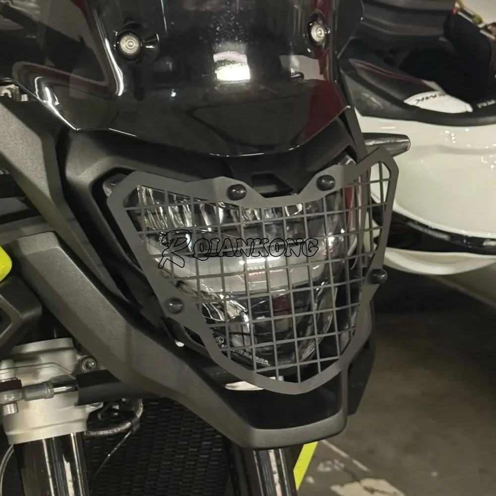 

Motorcycle Accessories Headlight Cover For BMW F 900 GS GS900 F 900GS F900GS 2024 2025 2026 Headlight Grille Guard Protection
