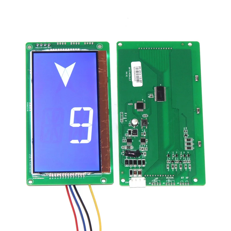 5.7-inch SFTC-CCB-L5.7-SX-EXXT Elevator LCD Hall Call Display Board Lift Parts