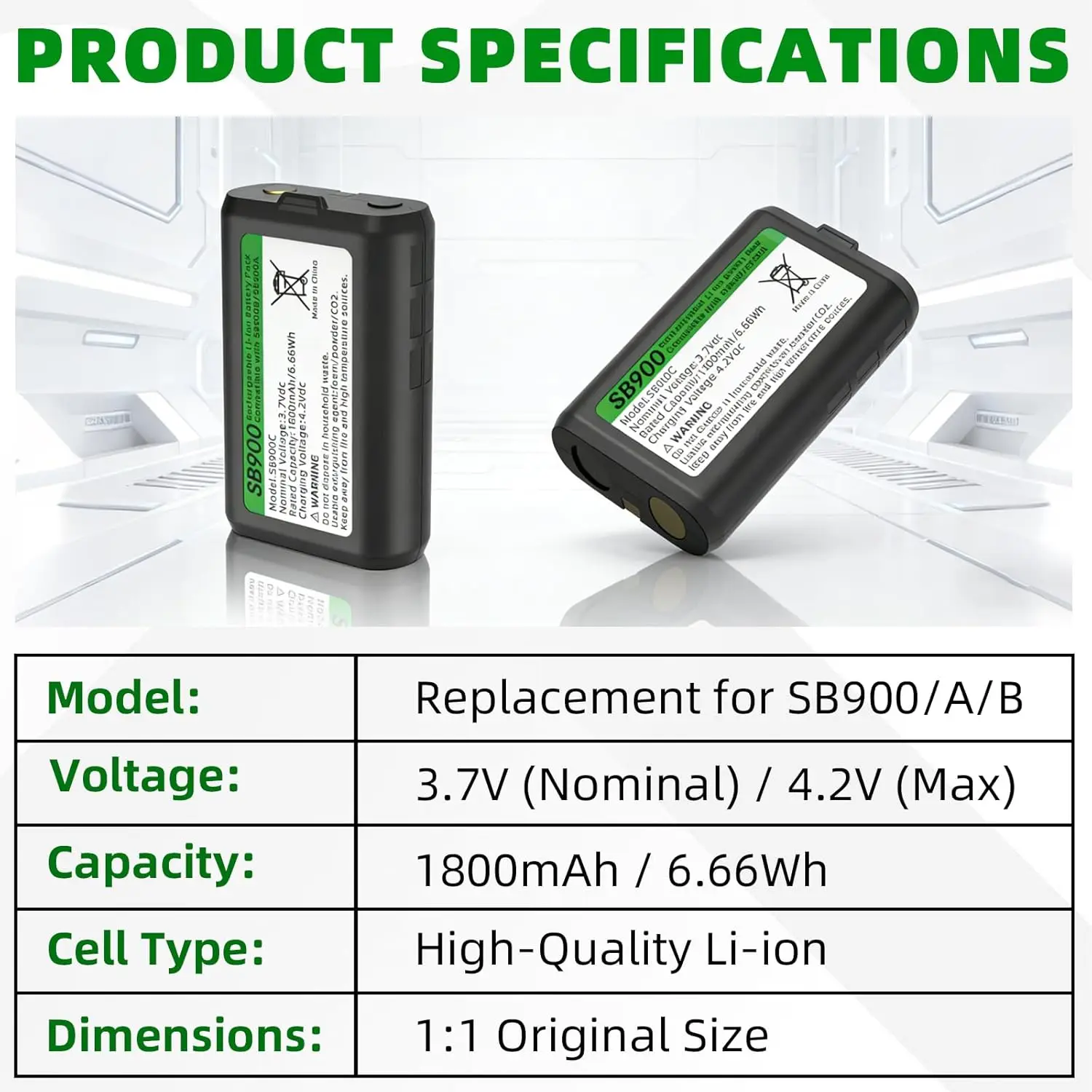 1800mAh 3.7v SB900B Rechargeable Lithium Battery for Shure P3RA  P9RA+ P10R+ Receivers SB900 SB900A SB900B SB900C ULX-D QLX-D