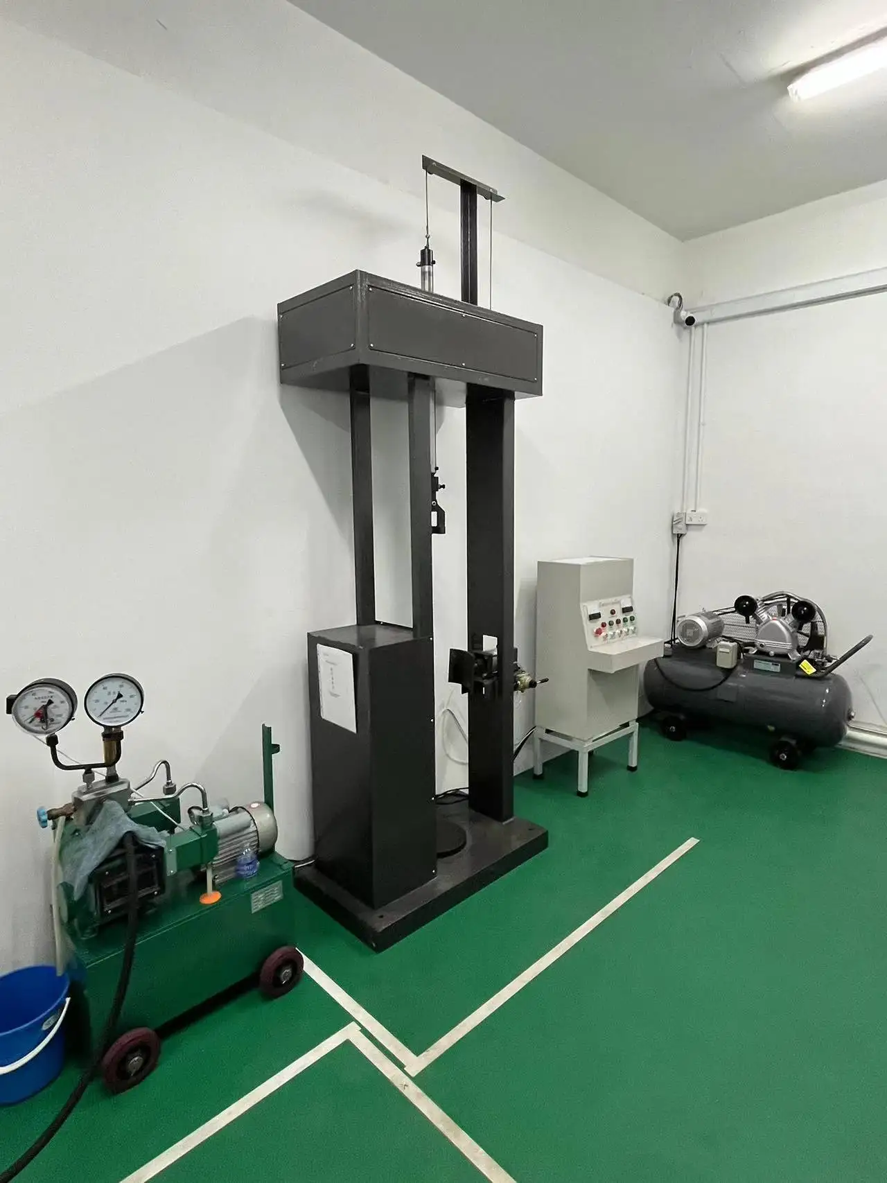 Hydrostatic Pressure Testing Machine for CNG Cylinder 400bar/40MPa with Motor Engine Pump-1 Year Warranty