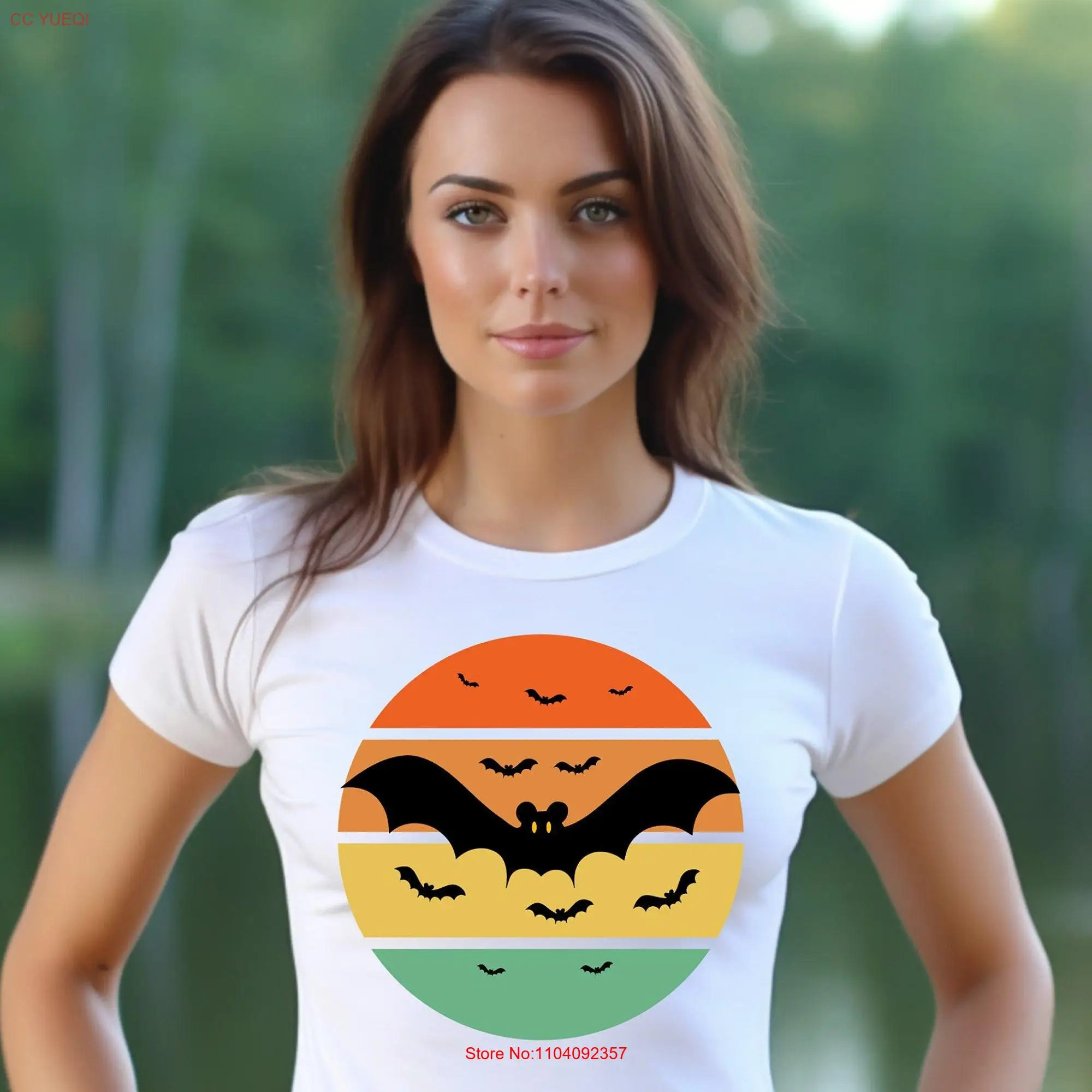 Bat Sun T Shirt Boys Girl Cute Boy Classic Halloween long or short sleeves