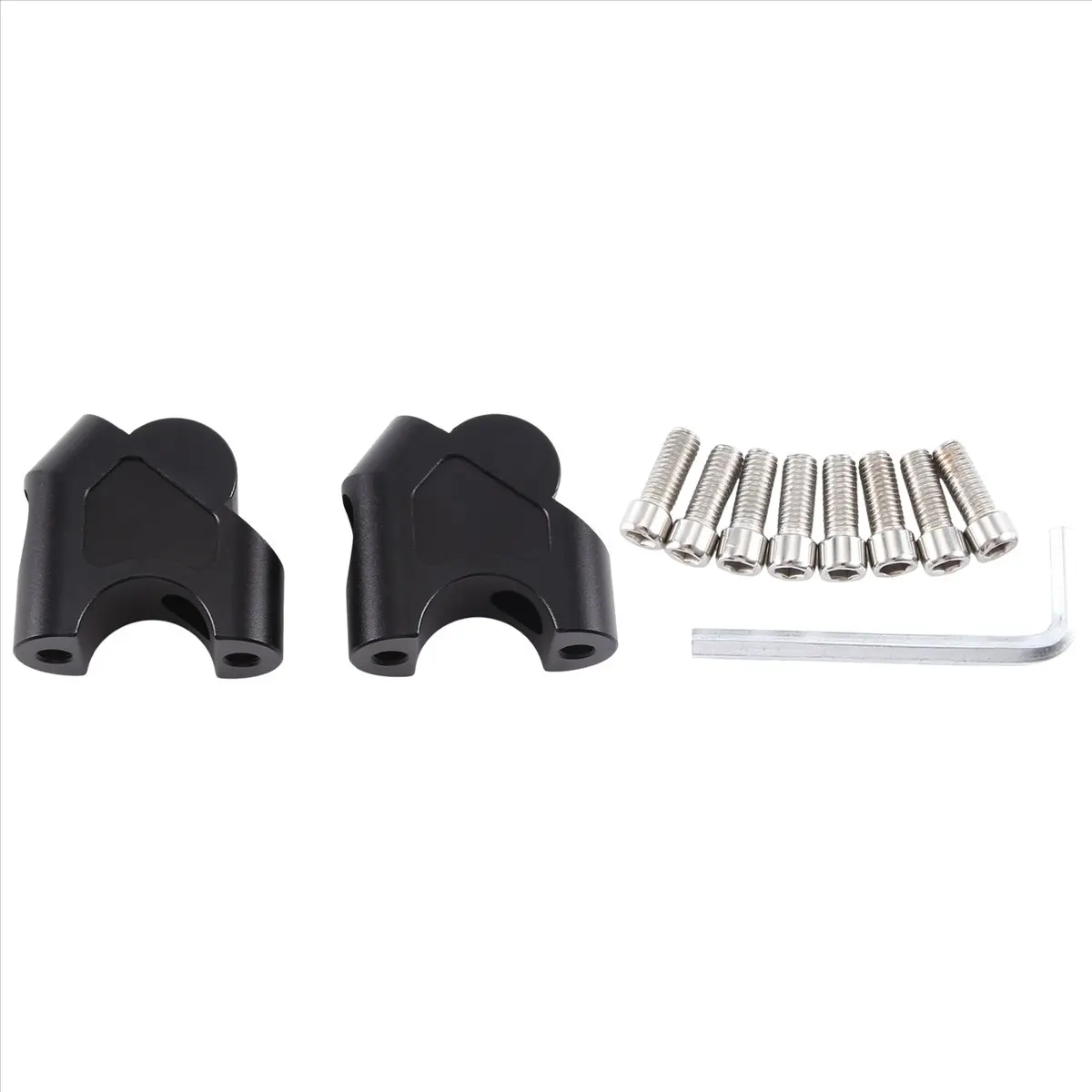 #76Z (Black)Motorcycle Handlebar Riser Drag for Loncin VOGE 300AC 300DS (Black),Automotive Parts & Accessories