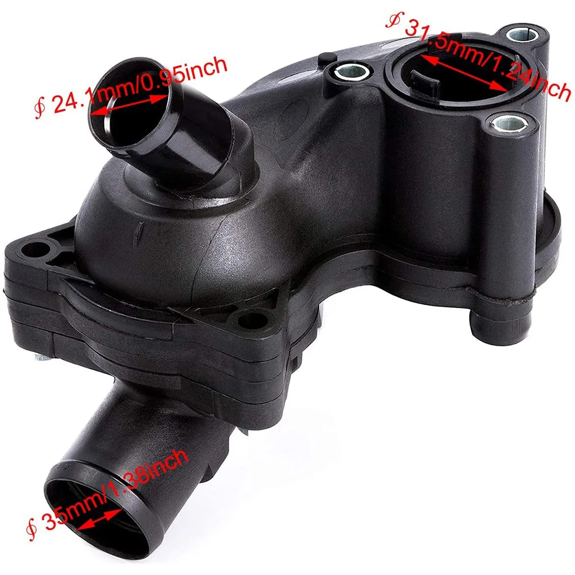 

A57E-Engine Coolant Thermostat Housing With Sensor For Ford Mustang 4.0L 2005-2010 2L2Z-8592-BA 902-210