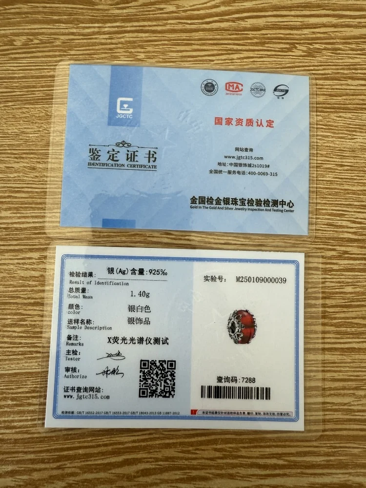 925 شكل قلب فضي، خرز فراولة، جراد البحر، قلادة كرز مناسبة للسوار الأصلي الأوروبي مجوهرات رائعة ذاتية الصنع