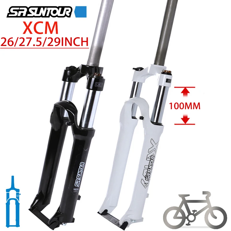 suntour-xcm-mtb-forks-26-275-29-inch-aluminium-hydraulic-shoulder-locking-mechanical-spring-forks-mountain-bike-disc-fork