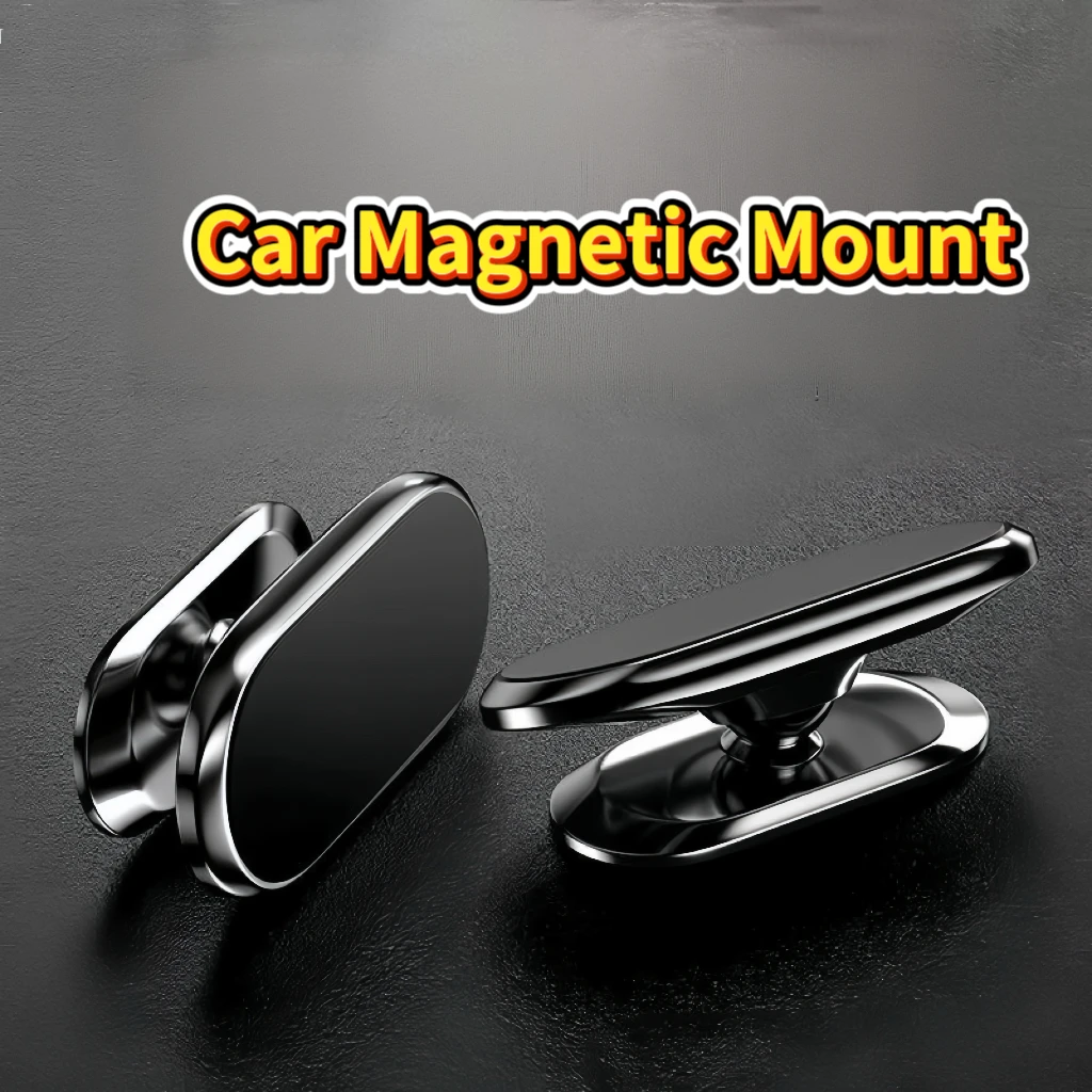 New Car Magnetic Phone Mount, 360° Rotation, Super Strong Adhesion to Keep Phone from Falling