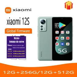 Global rom wireless (Wireless reverse) Xiaomi 12S Cellphone Smartphone Qualcomm SM8475 Snapdragon 8+ Gen1 50W Wireless Charginag