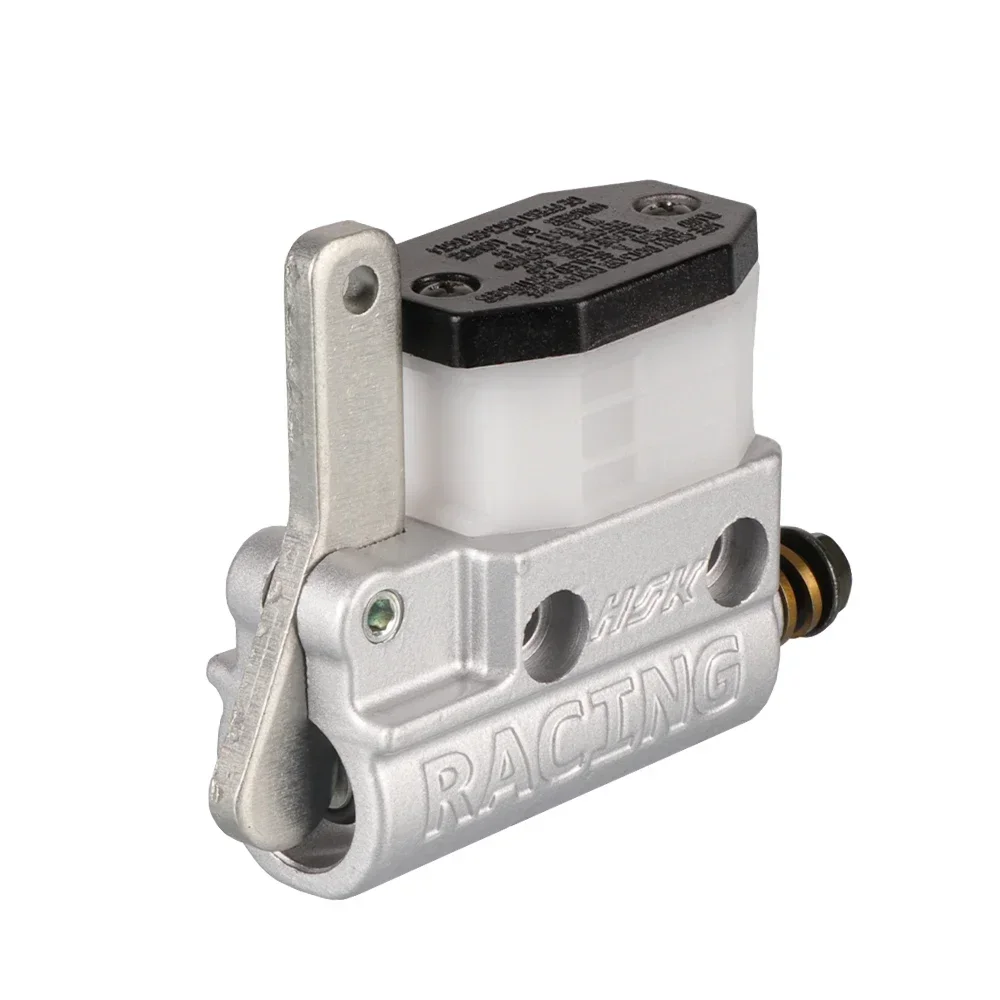 12.8 Hydraulic Rear Foot Brake Master Cylinder Pump 12.8mm Piston for Go Kart Drift Kart Racing ATV UTV Quad 4-Wheel Motorcycle